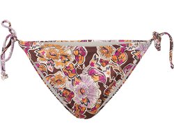 Brunotti Elly-Sakai Dames Bikini Broekje - Mix & Match - Bruin, Oranje, Roze - Maat 38