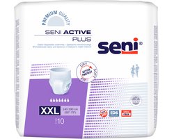 Seni Active Plus Incontinentiepants XXL - 10 Stuks Voor Volledige Zekerheid