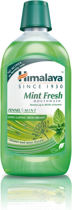 Himalaya Herbals Mondwater - Mint Fresh (3x 450 ml)