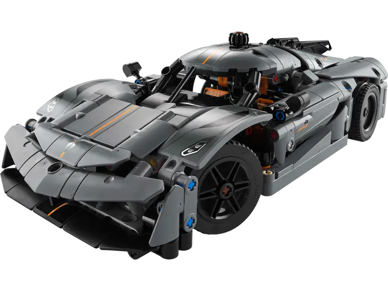 Lego Technic Koenigsegg Jesko Absolut grijze hypercar 42173