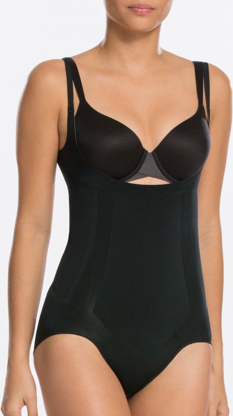 Body OnCore Open-Bust Zwart - Maat S