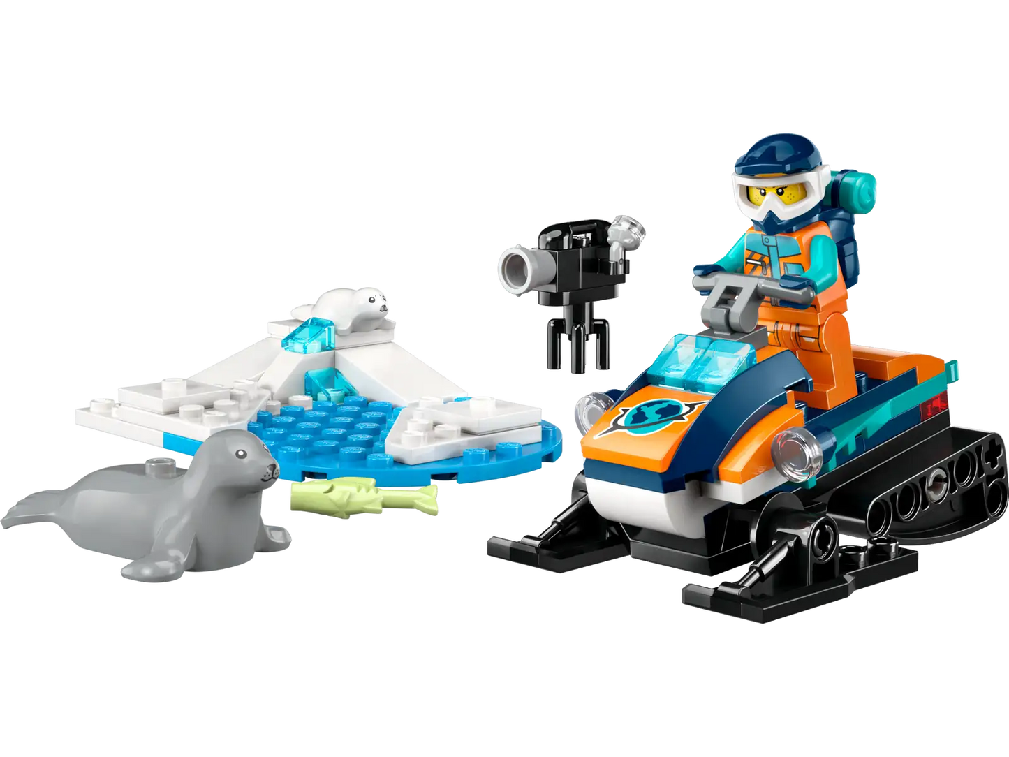 Lego City - Sneeuwscooter voor poolonderzoek - 60376