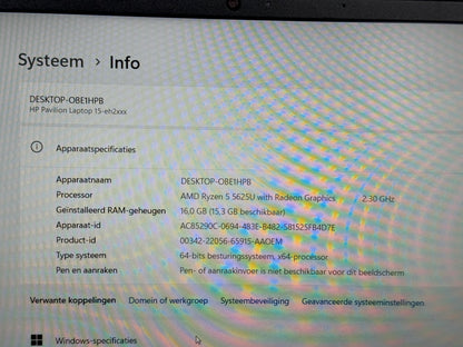 HP Pavilion 15-e2654nd