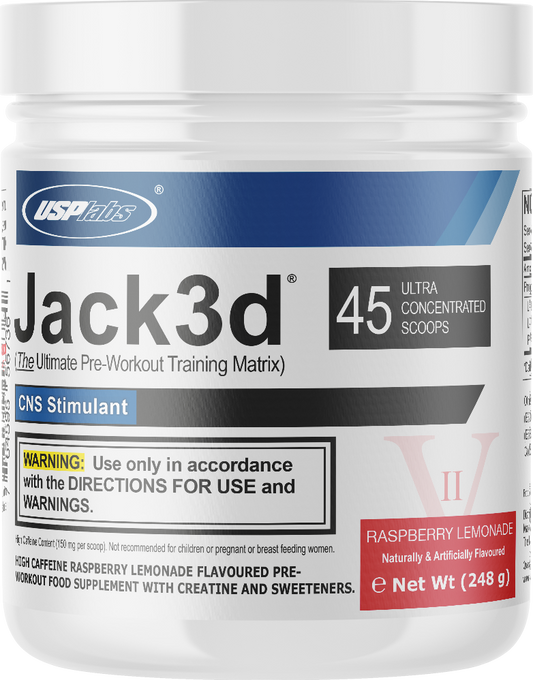 Jack3d Advanced Pre-workout - Raspberry Lemonade