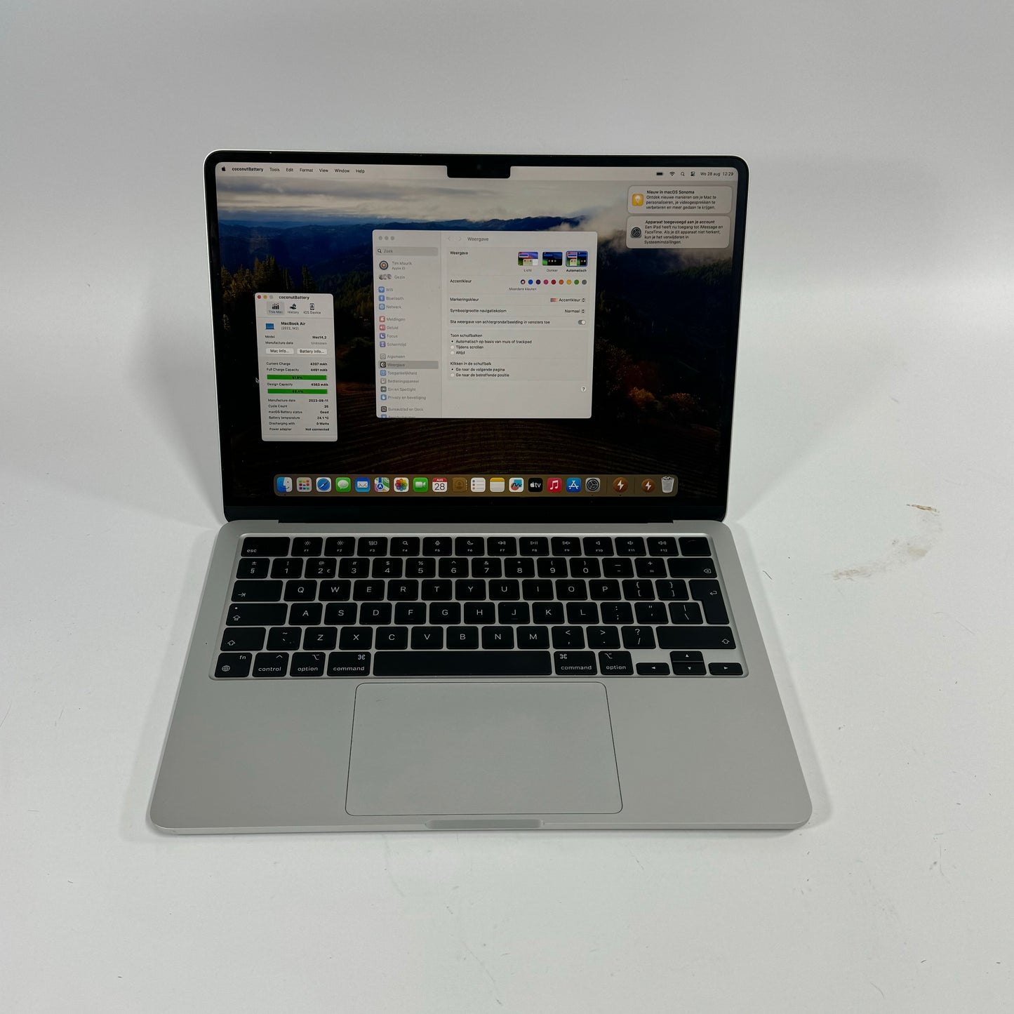 Apple MacBook Air 13,6” M2 A2681