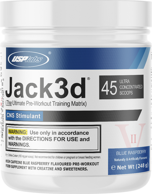 Jack3d Advanced Pre-workout - Blue Raspberry