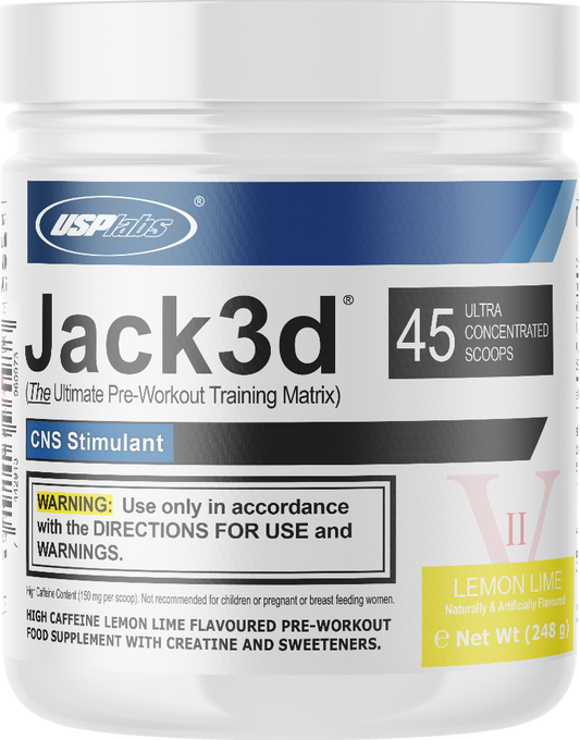 Jack3d Advanced Pre-workout - Lemon Lime