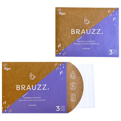 Brauzz - Wasstrips (45x) Geur Lavendel