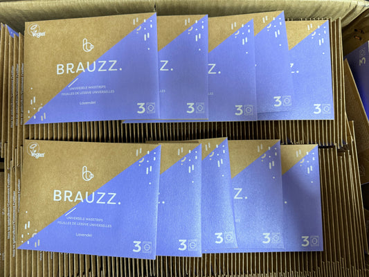 Brauzz - Wasstrips (45x) Geur Lavendel